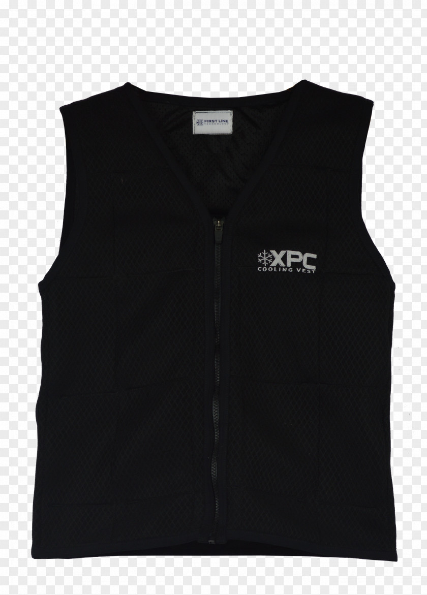 Line Technology Gilets Sleeve Black M PNG