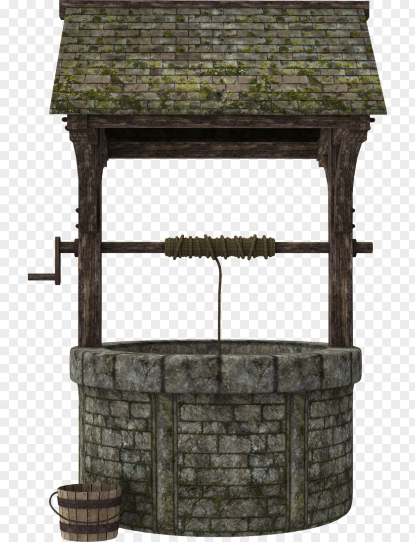 Old City Wishing Well Water Clip Art PNG