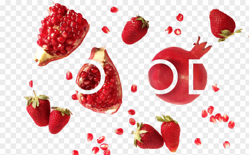 Pomegranate Strawberry Background Juice Germany Logo PNG