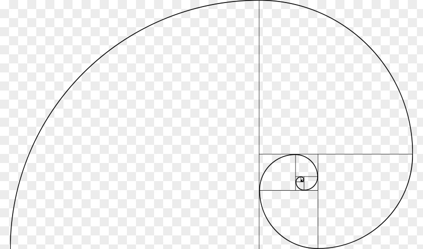 Fibonacci Spiral Number Golden Ratio Mathematics PNG