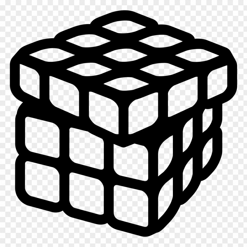 Icon Design Puzzle Cube PNG