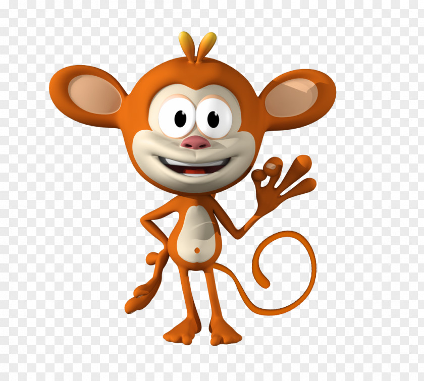 Monkey See Do 9 Story Media Group Mascot Animated Film Clip Art PNG