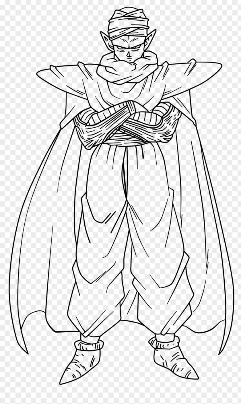 Piccolo Goku Vegeta Drawing Line Art PNG
