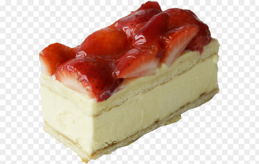 Strawberry Bavarian Cream Pie Panna Cotta Tres Leches Cake Mille-feuille PNG