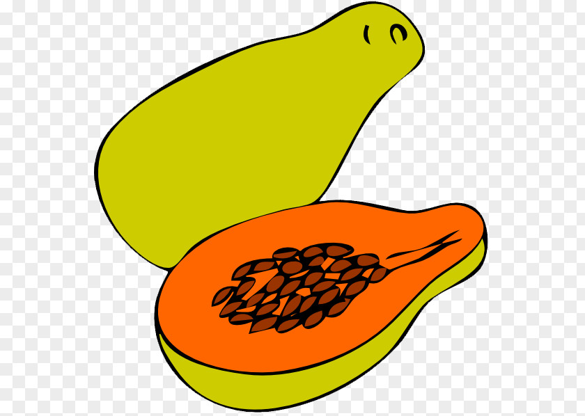 Tahr Cliparts Papaya Pawpaw Fruit Clip Art PNG