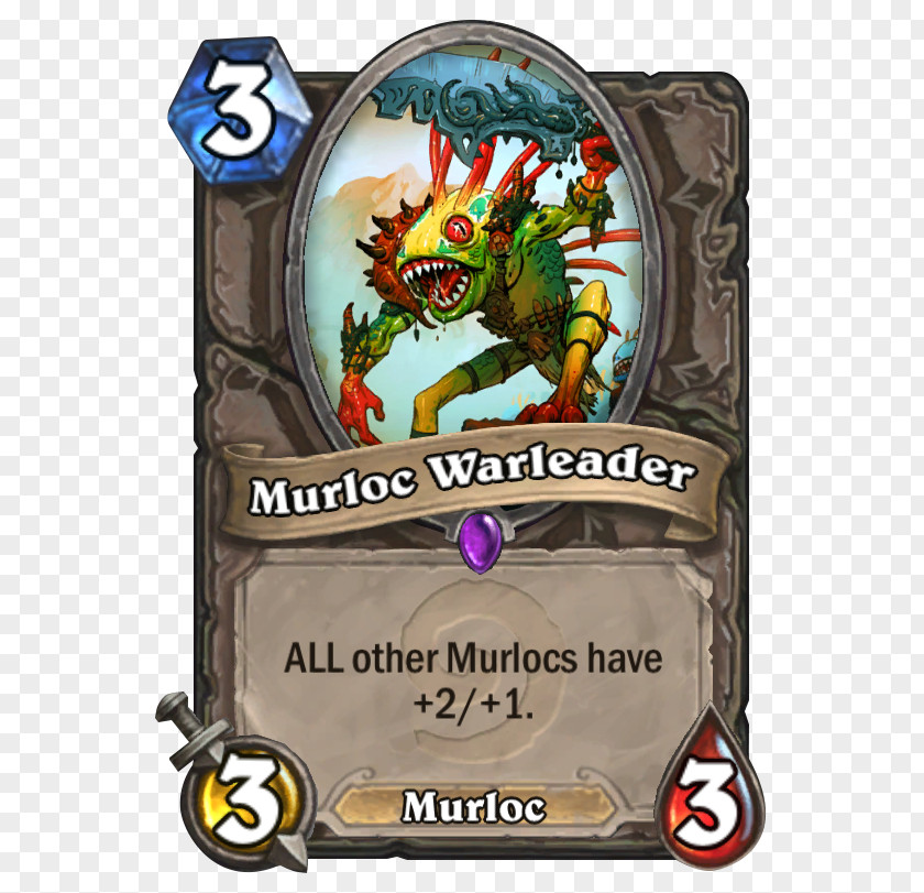Top Secret Cards Groomsmen The Boomsday Project Murloc Warleader Playing Card Video Games Blizzard Entertainment PNG