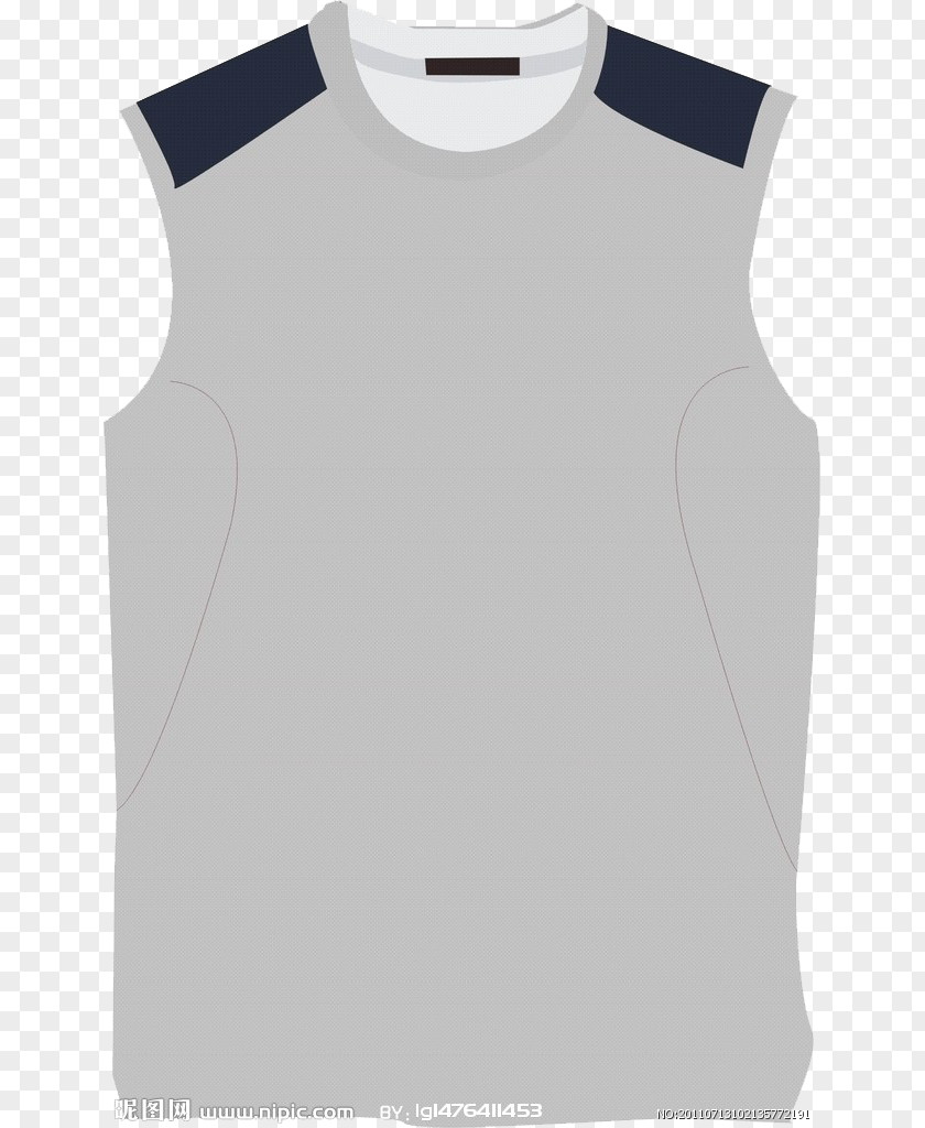 Vest T-shirt Sleeve Brand PNG