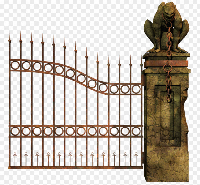 Cemeterygates Iron Fence Gate Door PNG