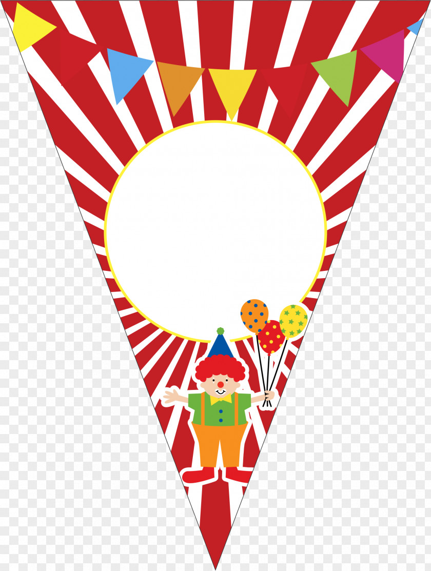 Circus Party Clip Art PNG