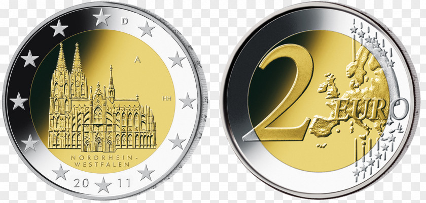 Coin Berlin 2 Euro Commemorative Coins PNG