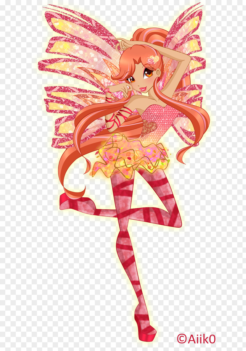 Fairy Wings Cosplay Bloom Musa Sirenix Stella PNG
