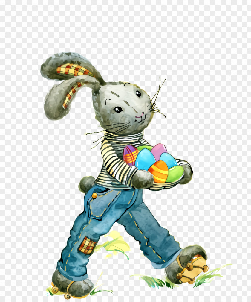 Figurine Fictional Character Easter Bunny PNG