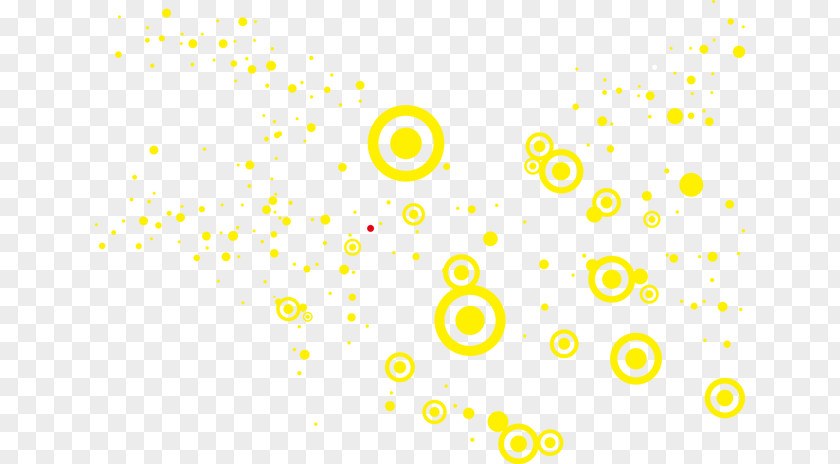 Geometric Circle Yellow Area Font PNG