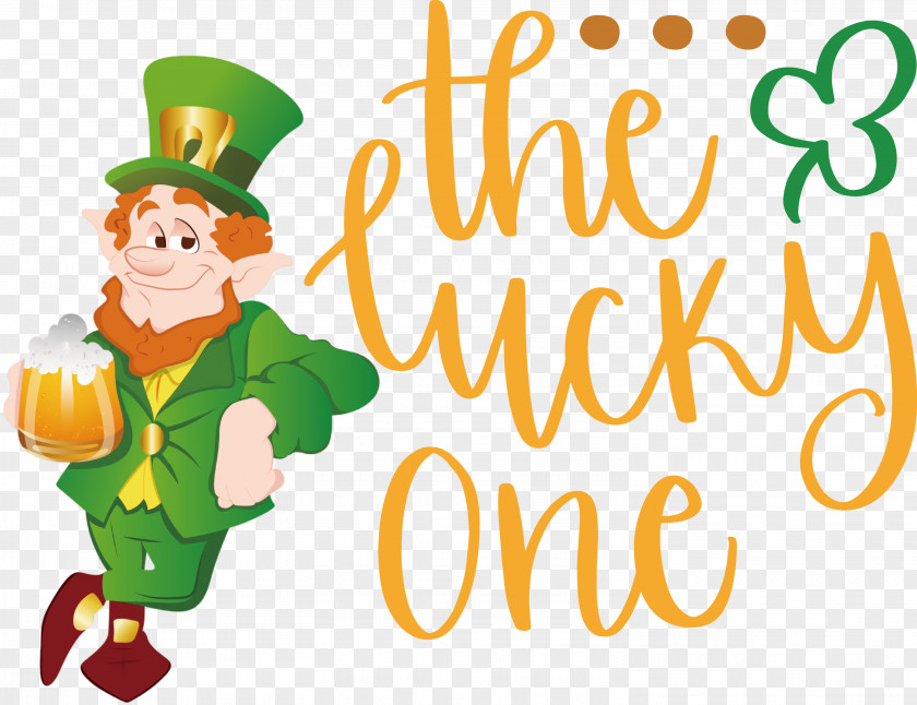 Lucky One St Patricks Day PNG