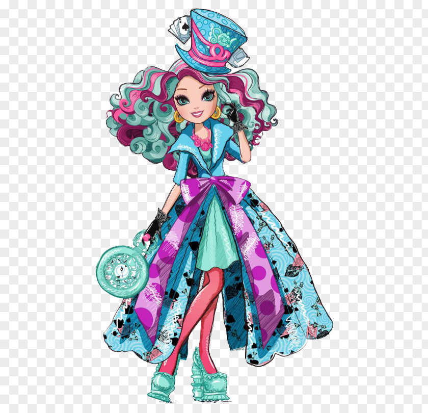 Snow White Ever After High Legacy Day Apple Doll Alice's Adventures In Wonderland Mad Hatter PNG