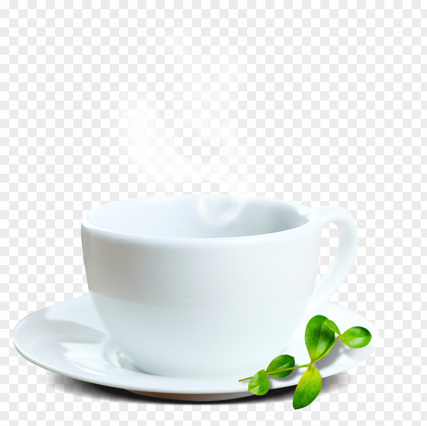 White Coffee Cup Cappuccino Espresso PNG