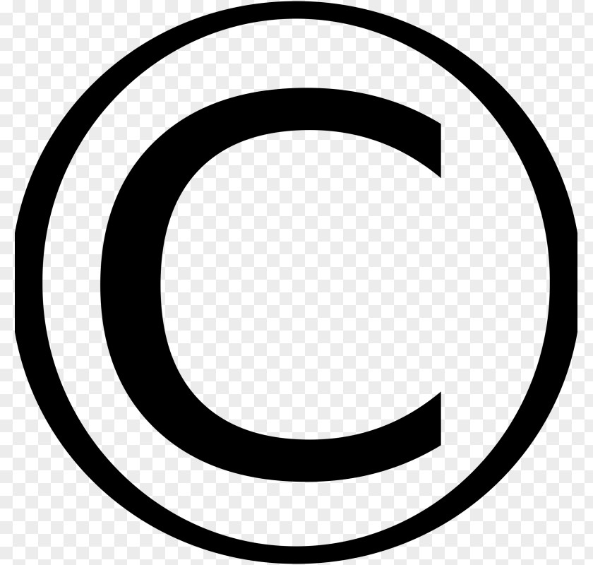 Copyright Symbol Registered Trademark Clip Art PNG