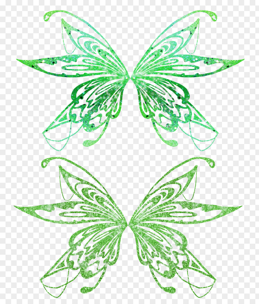 Green Fairy Wings Monarch Butterfly Butterflix DeviantArt Fan Art PNG