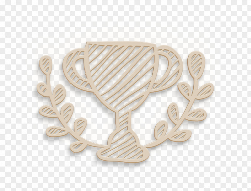 Prize Icon Sports Trophy Sportive Sketch PNG