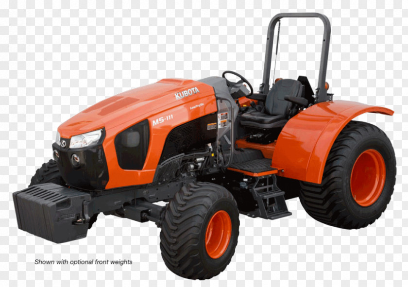 Tractor Kubota Corporation Agriculture Heavy Machinery Loader PNG