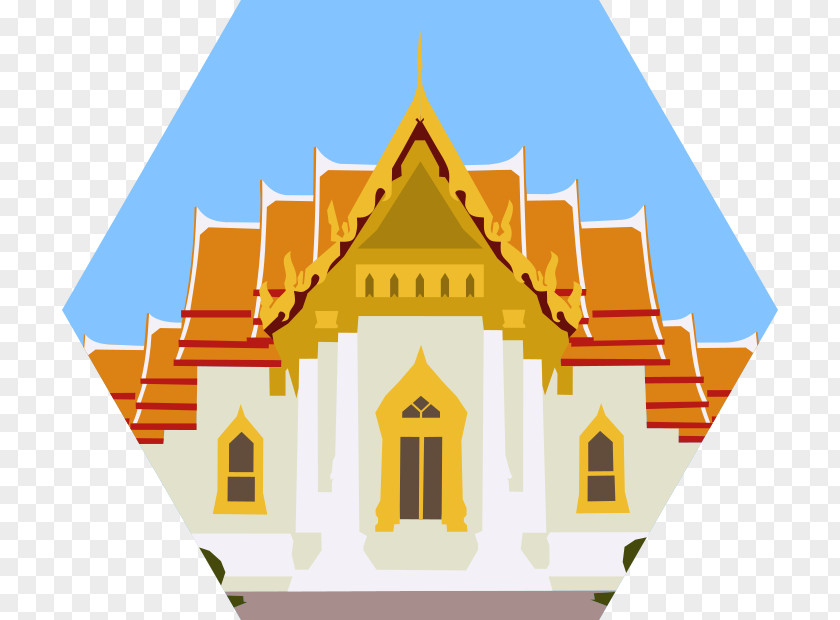 World Temple Real Estate Background PNG