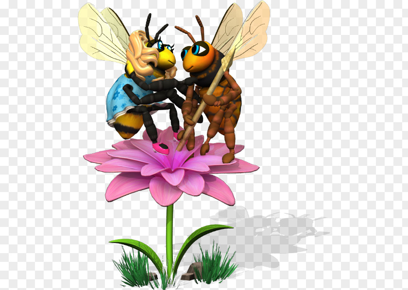 Bee Honey Fairy Flowering Plant PNG