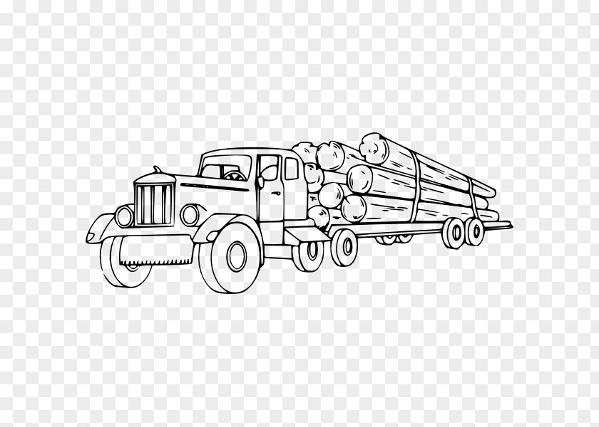 Car Logging Truck Pickup Mack Trucks PNG