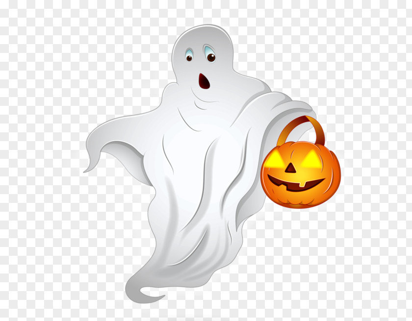 Creative Halloween Ghost Jack-o'-lantern Clip Art PNG