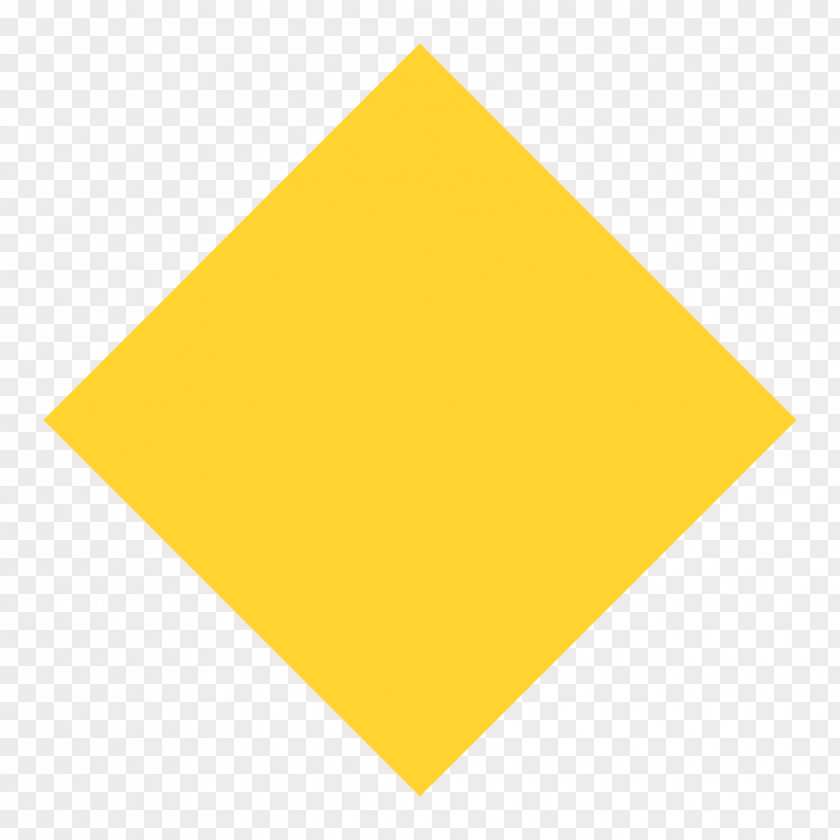 Diamond Shape Yellow Rhombus Clip Art PNG