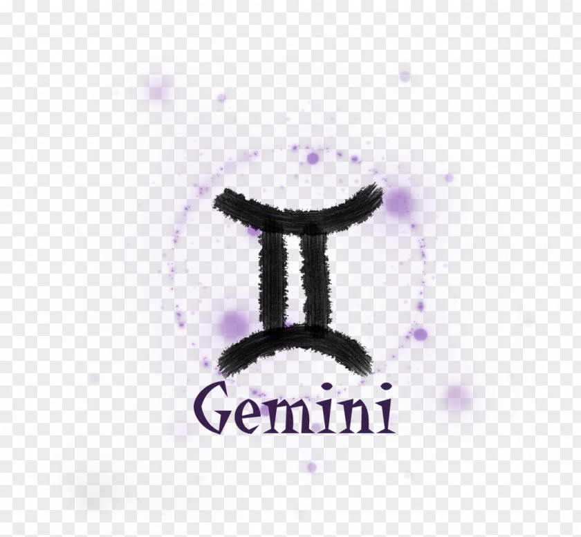Gemini Sign Logo Brand Font PNG