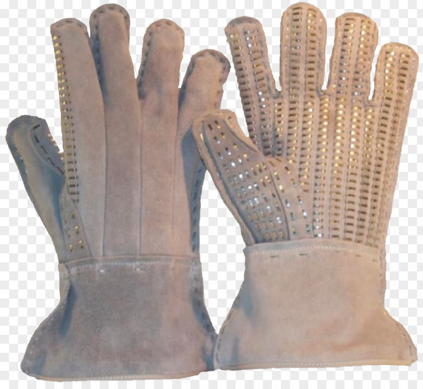 Leather Gloved Fist Glove Safety PNG
