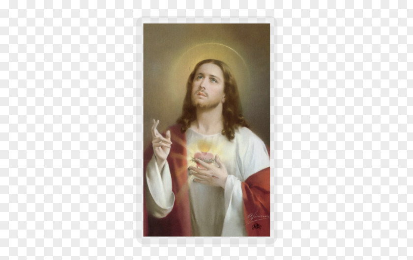 Sacred Heart Jesus Mary Paray-le-Monial Feast Of The Holy Card PNG