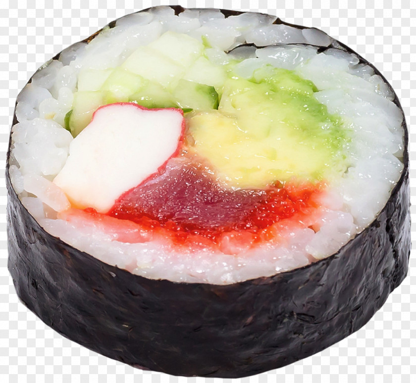 Sushi California Roll Sashimi Gimbap Vegetarian Cuisine PNG