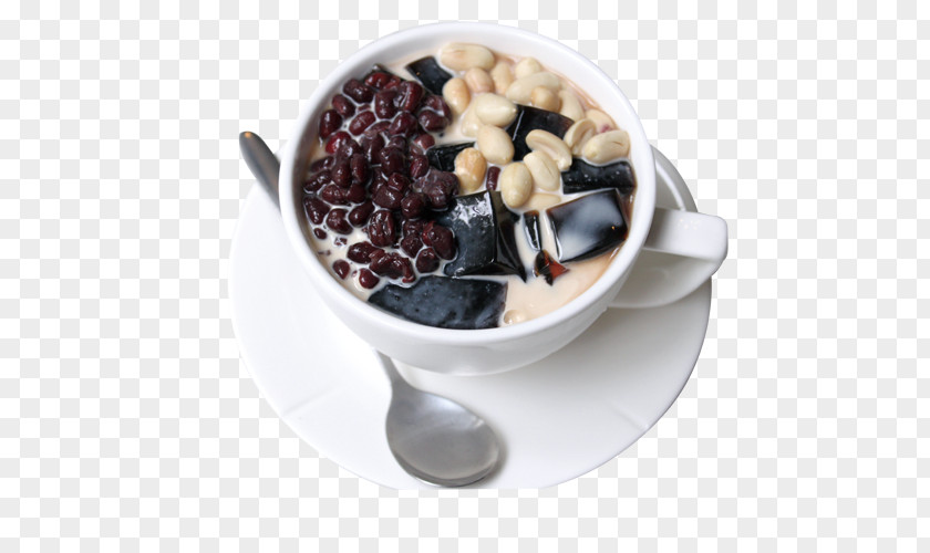 West Point Of Burning Grass Jelly Gelatin Dessert Liangfen Tong Sui Taro Ball PNG