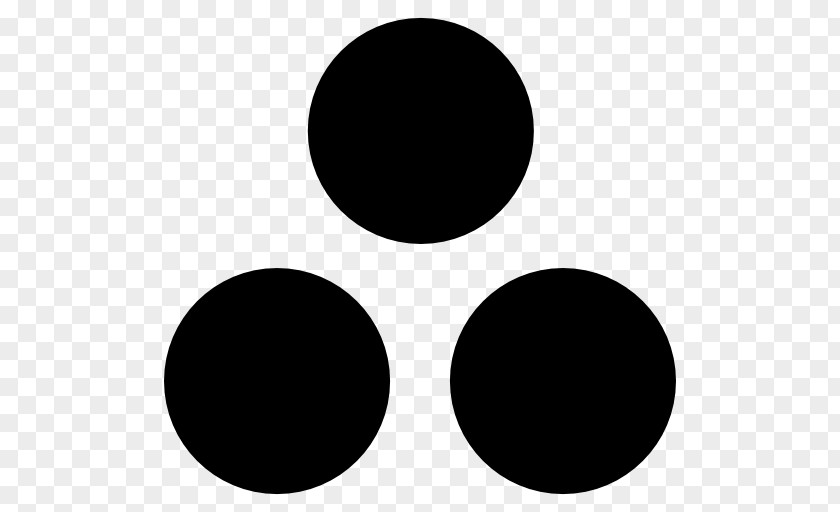 Black Dots Symbol PNG