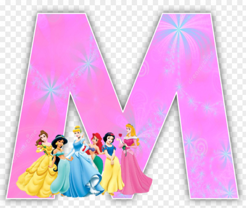 Disney Letters Princess Fa Mulan Aurora Ariel Belle PNG