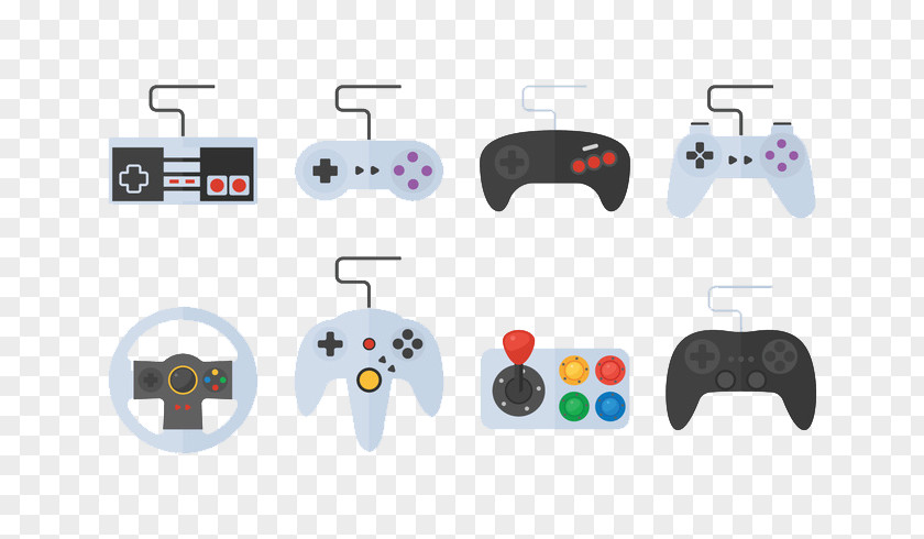 Gamepad Game Controllers XBox Accessory Video PNG