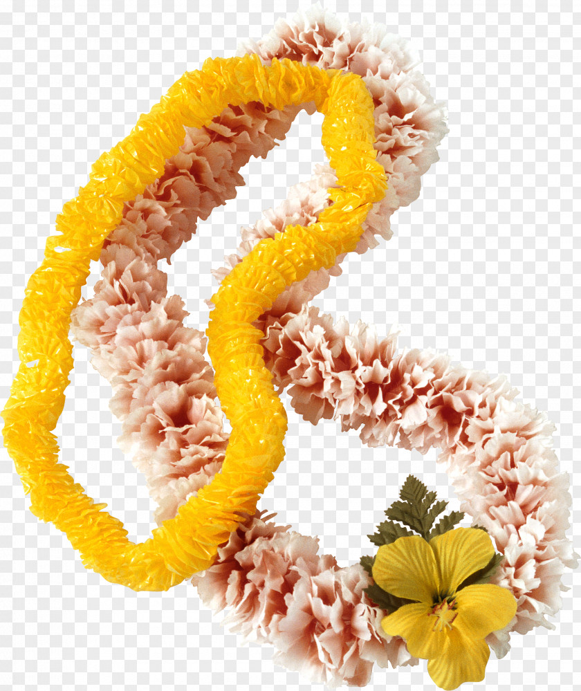 Hawaii Tahitian Wreath Clip Art PNG