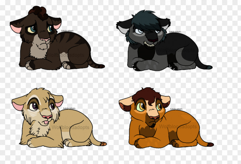 Lion Cub Cattle Mammal Sheep PNG