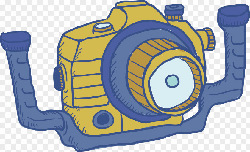 Vector Diving Tools Camera PNG
