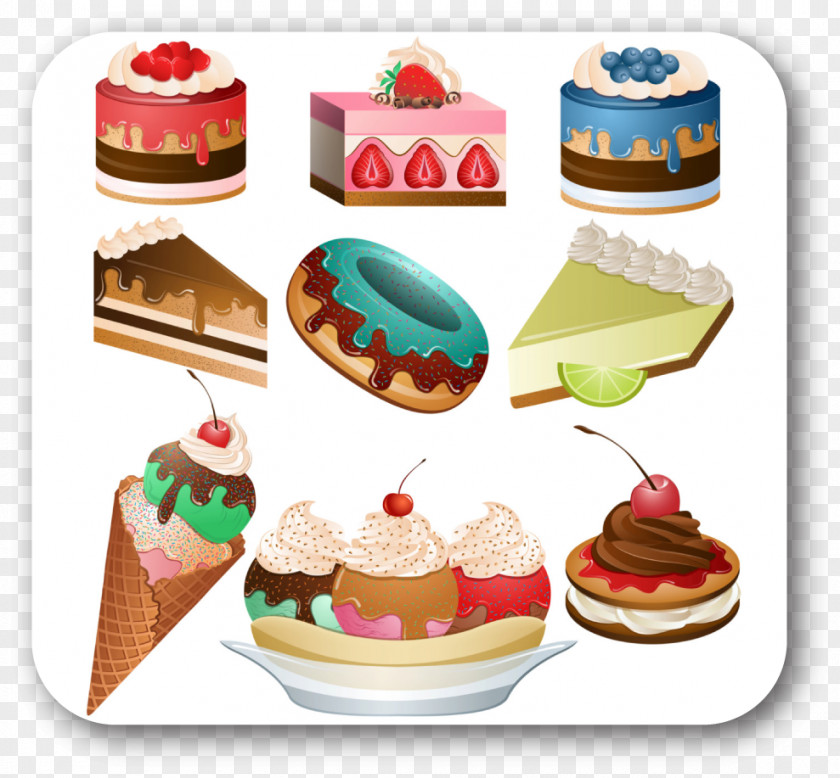 Cake Cream Pie Torte Petit Four Cupcake Clip Art PNG