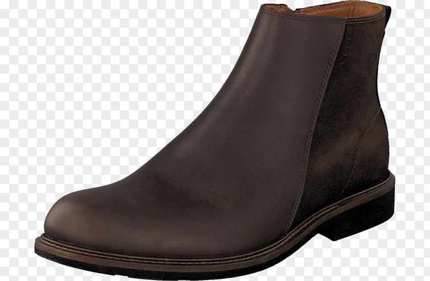 Coffee Mocha Leather Shoe Boot Walking Black M PNG