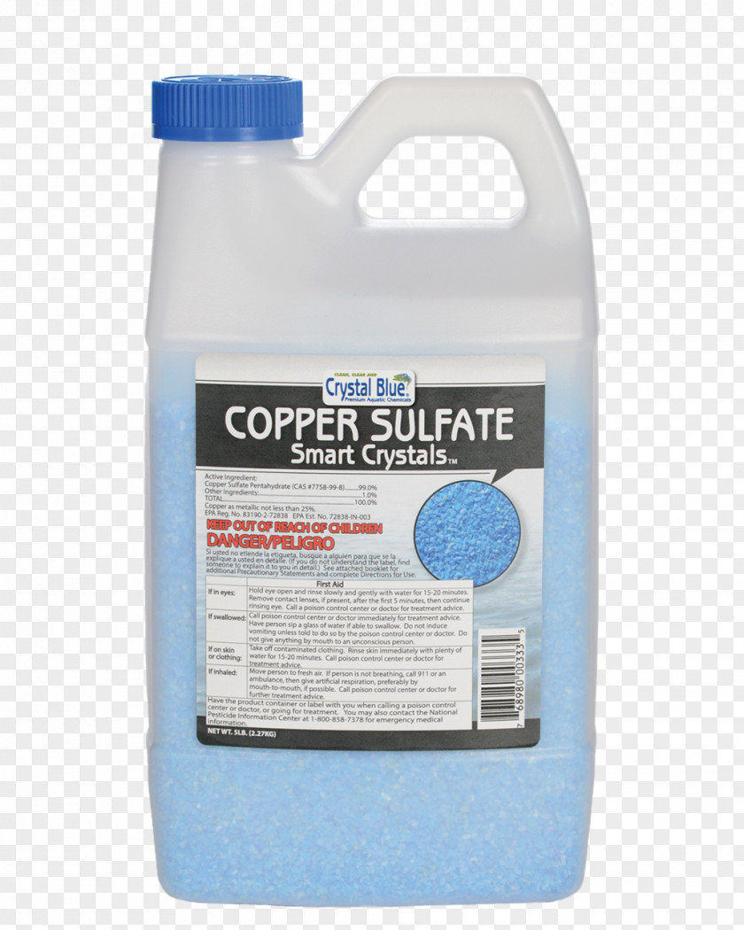 Denial Copper(II) Sulfate Pentahydrate Algaecide PNG