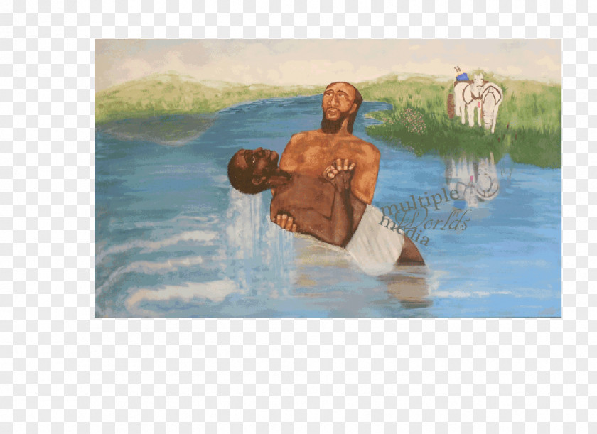Abraham AND ISAAC The Baptism Of Eunuch Acts Apostles Ethiopian PNG