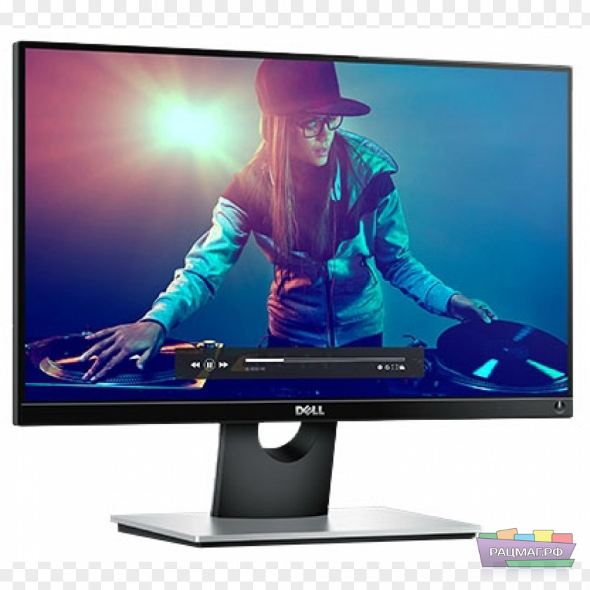 Monitors Dell Computer IPS Panel LED-backlit LCD Display Size PNG