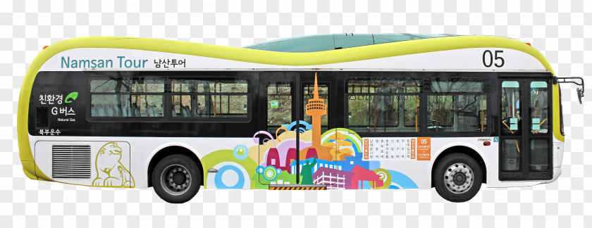 Bus Seoul Battery Electric Vehicle PNG