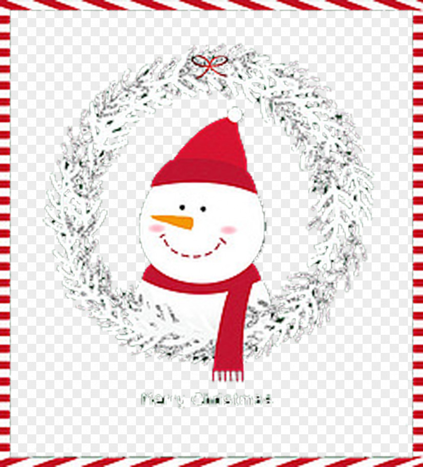 Envelope Color Snowman Picture Material Paper PNG
