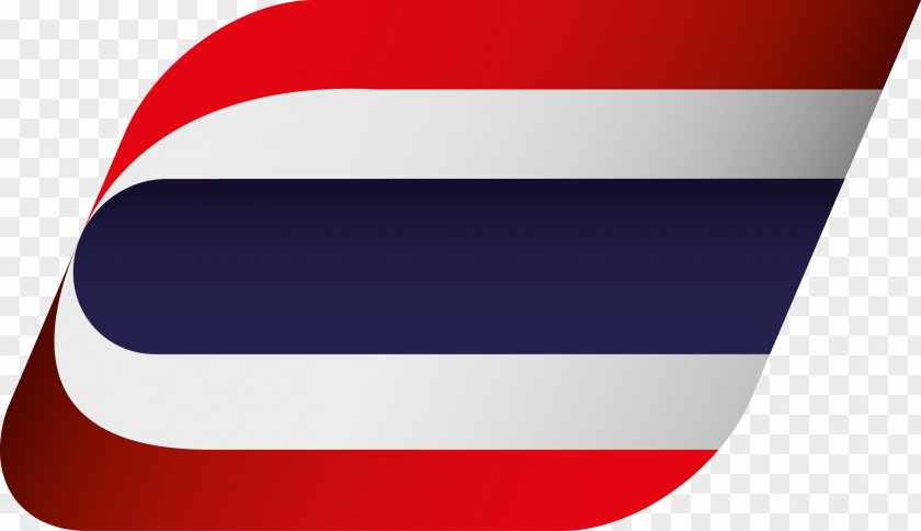Flag Of Thailand Line Font PNG