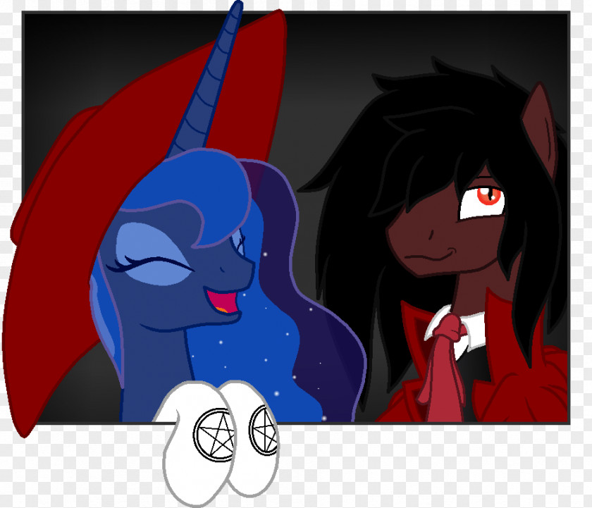 Hellsing Alucard Dog Princess Luna Integra Celestia PNG