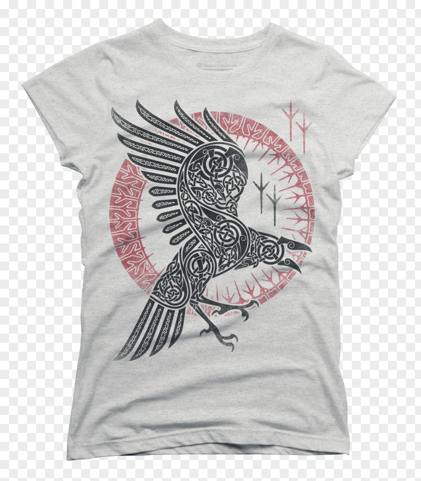 T-shirt Raven Banner Odin Common Spreadshirt PNG
